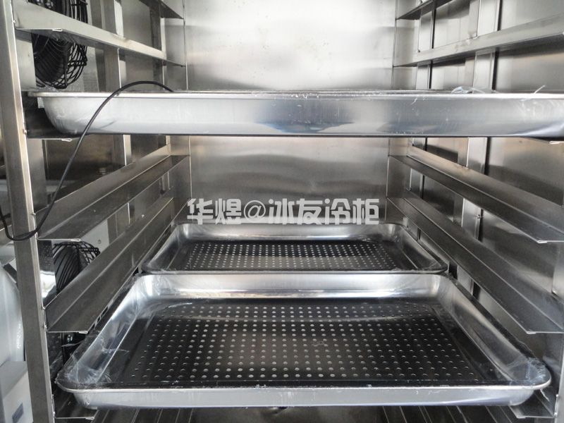 冰友定制款单门22盘速冻柜商用风冷食品速冻冷冻柜急冻冰箱(图14)