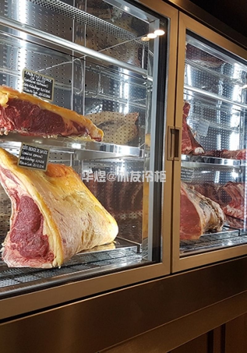 冰友双门不锈钢干式熟成柜牛肉排酸熟成冷柜牛肉保鲜冷藏展示柜(图17)