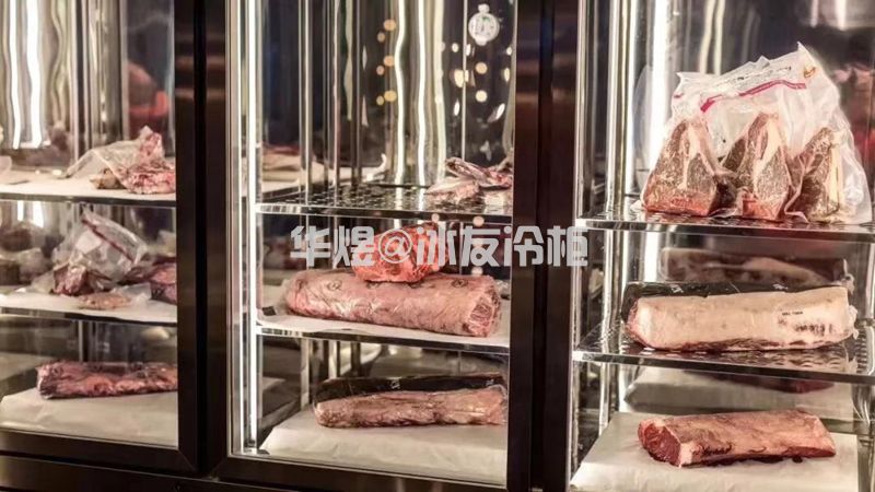 冰友双门不锈钢干式熟成柜牛肉排酸熟成冷柜牛肉保鲜冷藏展示柜(图15)