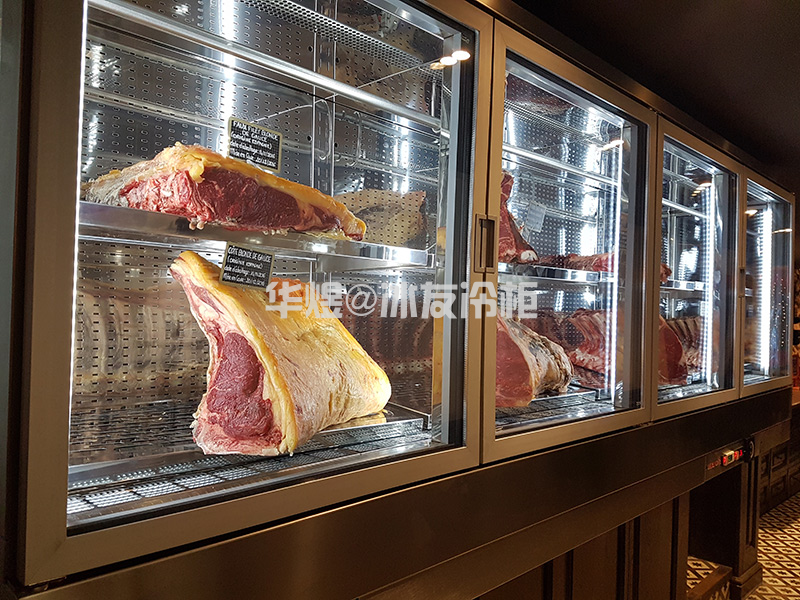 冰友双门不锈钢干式熟成柜牛肉排酸熟成冷柜牛肉保鲜冷藏展示柜(图19)