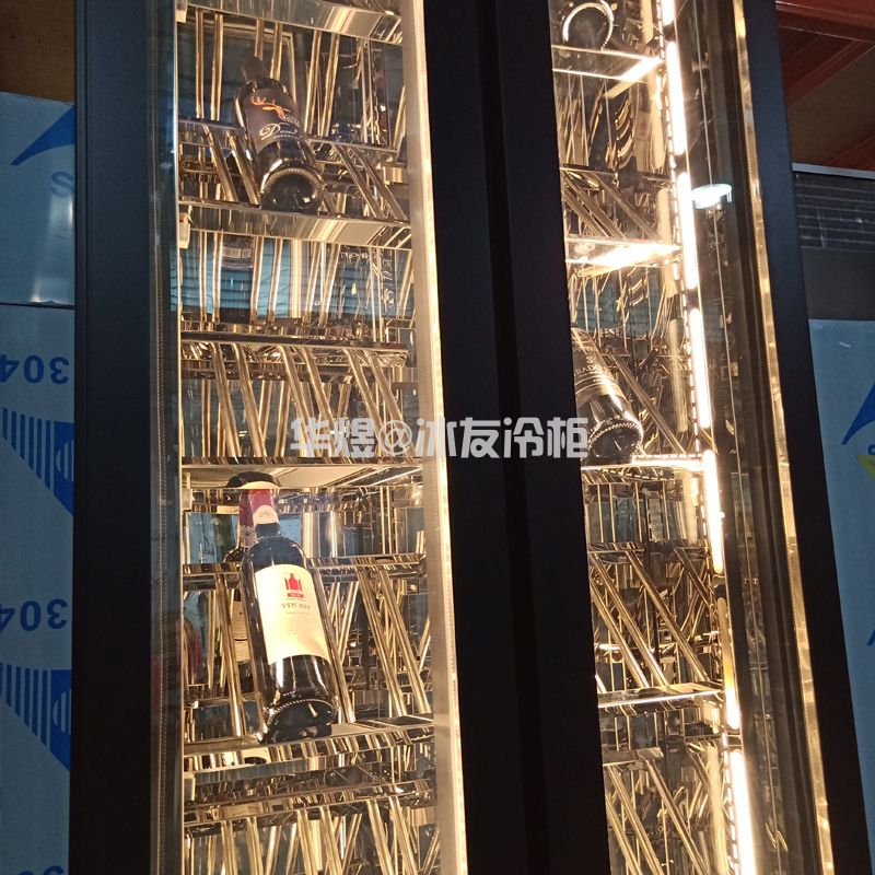 定制款高端酒柜高身红酒展示柜怛温酒柜(图6)