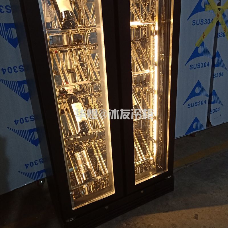 定制款高端酒柜高身红酒展示柜怛温酒柜(图5)