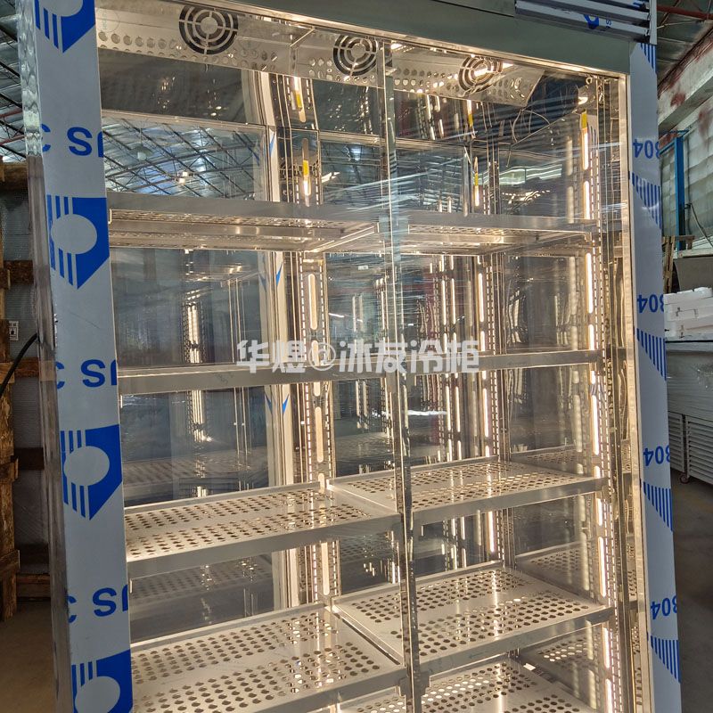 高身双门双通和牛展示冷柜湿式排酸牛肉柜牛肉冷鲜柜(图5)