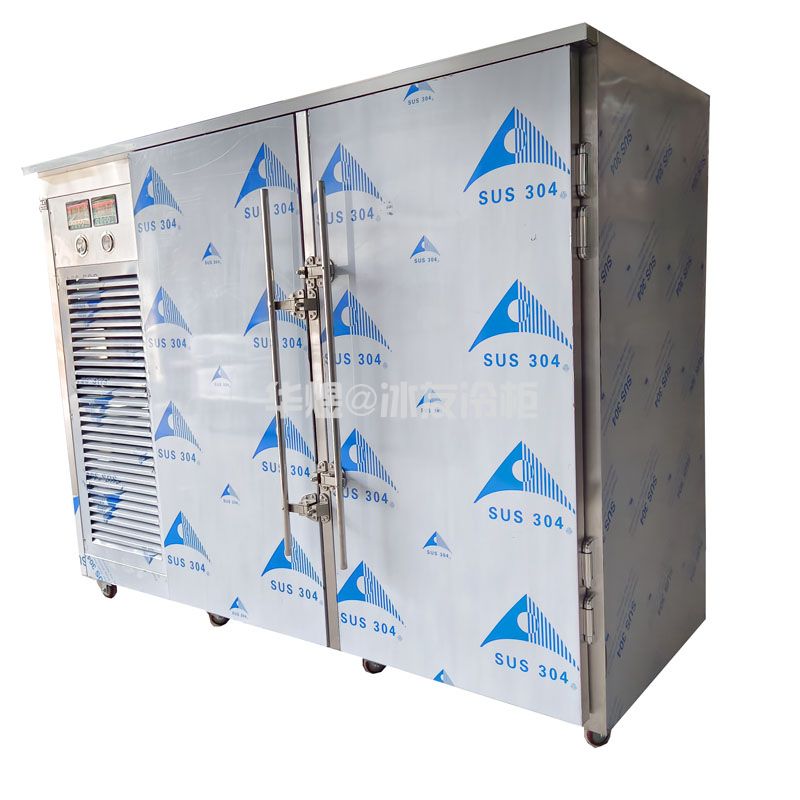双门推车式40盘速冻柜低温速冻机急速冻冷冻柜食品速冻柜生产厂家(图2)