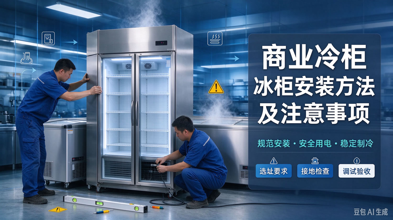 商业冷柜 冰柜安装方法及注意事项有哪些？